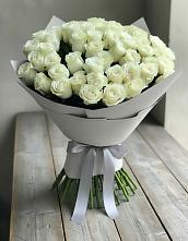 Букет 35 Белых роз в Вуктыле
