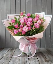 Букет Розовый кустик в Вуктыле