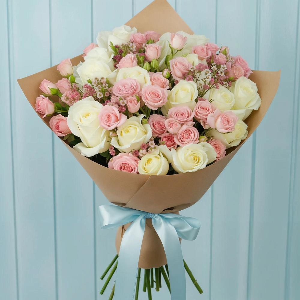 Букет цветов из: Розы в Вуктыле