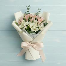 Букет цветов из:  Альстромерии #REPLACE_PRED# Вуктыле