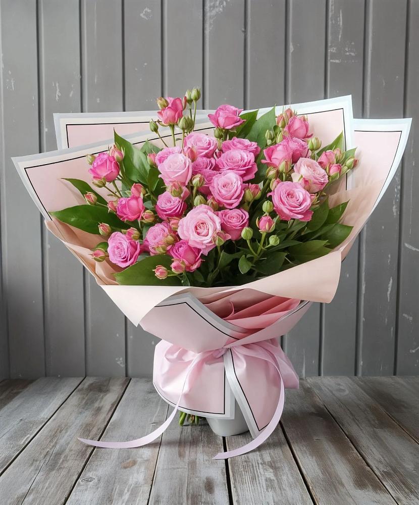 Букет Розовый кустик в Вуктыле