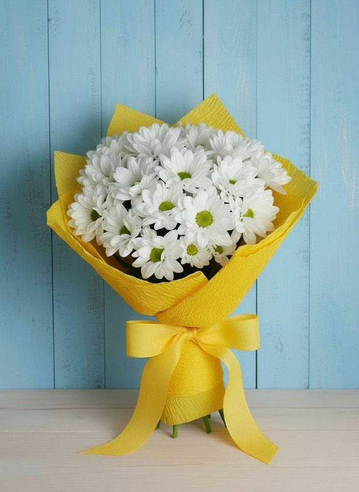 Букет цветов из: Хризантемы в Вуктыле