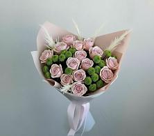 Букет цветов из:  Розы и Хризантемы в Вуктыле