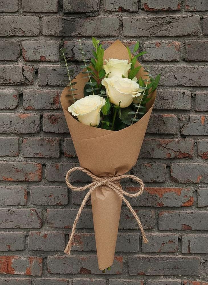 Букет из 3 роз в Вуктыле Букет цветов из: Розы в Вуктыле