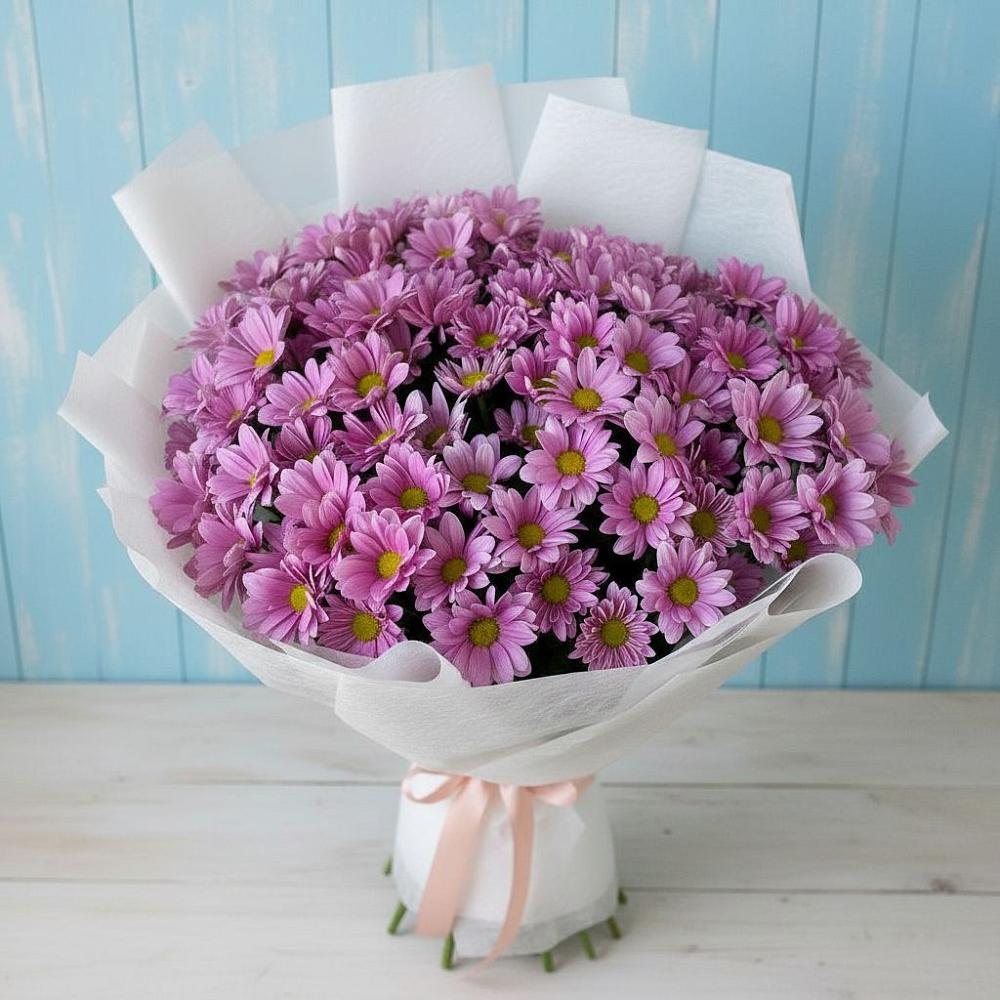 Букет цветов из: Хризантемы в Вуктыле
