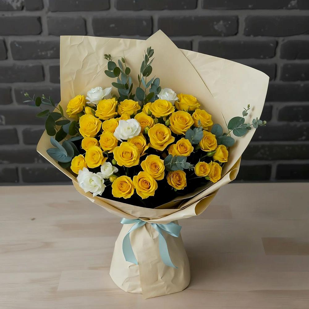 Букет цветов из: Розы в Вуктыле