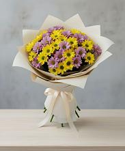 Букет цветов из:  Хризантемы в Вуктыле