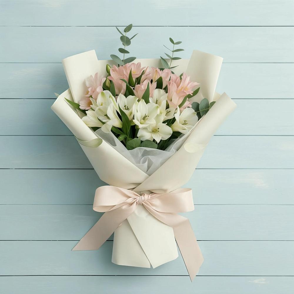 Букет цветов из: Альстромерии в Вуктыле