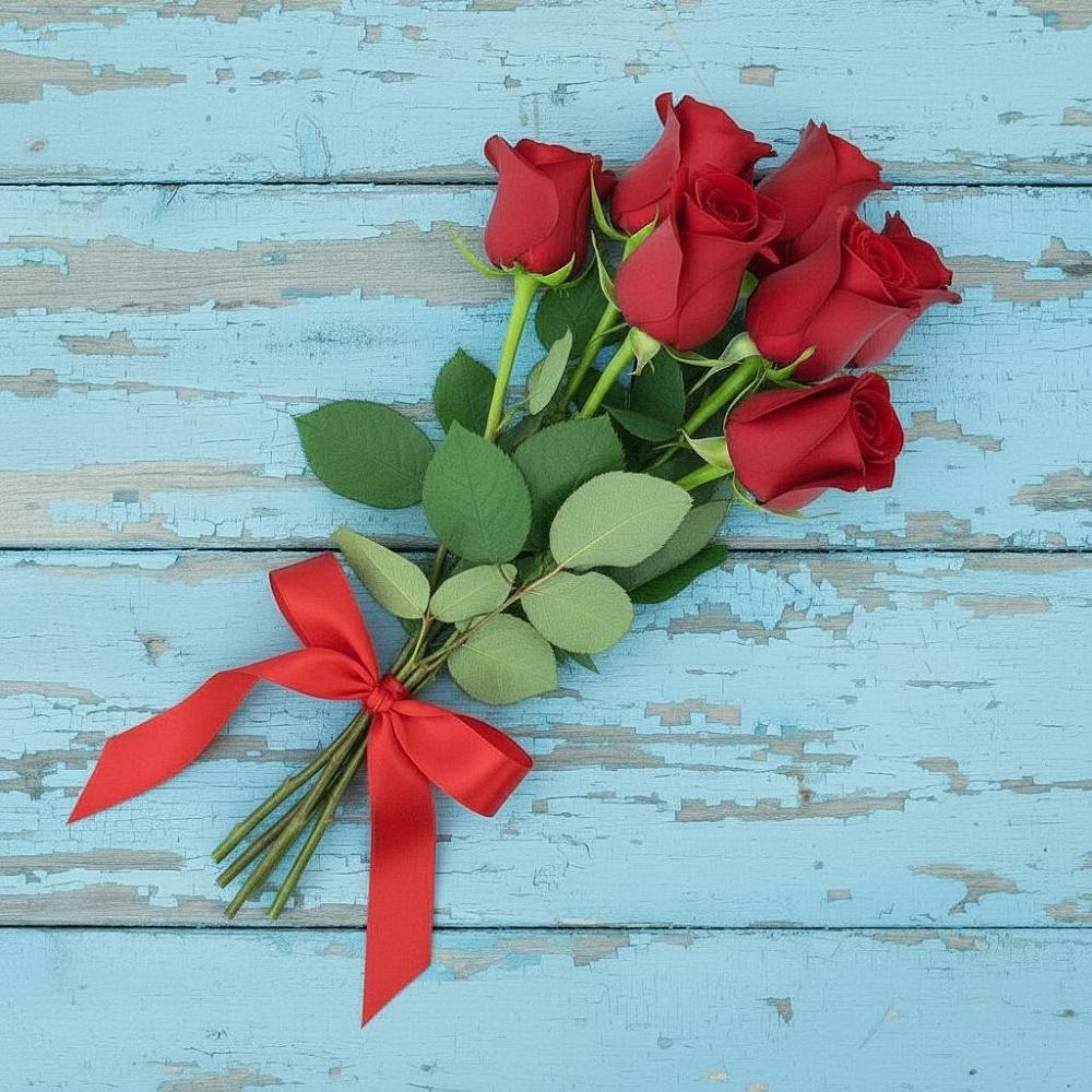 Букет Красные розы в Вуктыле