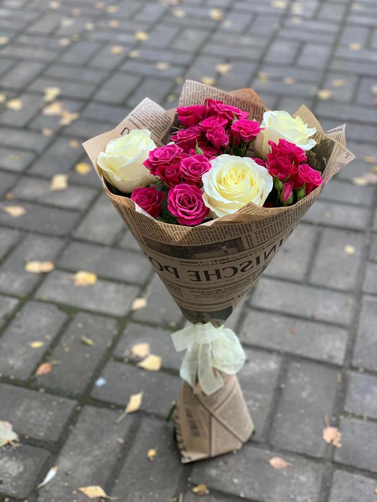 Букет цветов из: Розы в Вуктыле