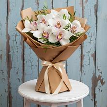 Букет цветов из:  Орхидеи и Розы в Вуктыле